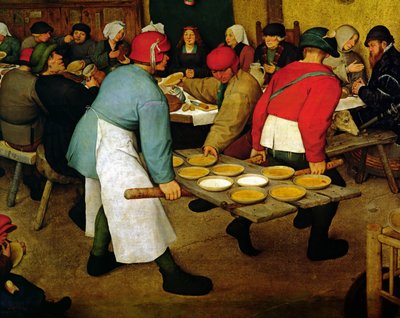 Boda campesina (detalle) de Pieter Bruegel the Elder